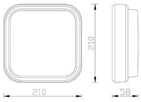 LED stropné svietidlo Top Light Mango H čierne

 obrázok produktu 2 z 2