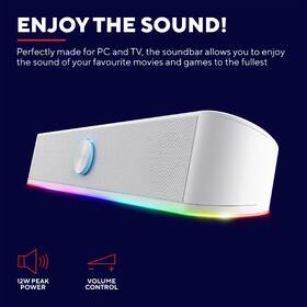 Reproduktory Trust GXT 619W Thorne RGB Illuminated Soundbar biele

 obrázok produktu 6 z 12