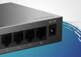 Switch Strong SW8000M 8-Port Gigabit kovový

 obrázok produktu 6 z 12