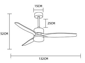 LED stropné svietidlo IMMAX NEO LITE ELEGANTE SMART LED s ventilátorem Wi-Fi, TUYA strieborné/drevené

 obrázok produktu 8 z 10