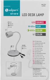 Stolná lampa Dpm R2T-4W WHI 

 obrázok produktu 7 z 8