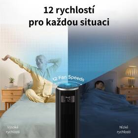 Ventilátor stĺpový Levoit F362 DC Vortex Tower Fan čierny

 obrázok produktu 9 z 18