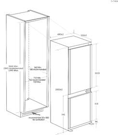Chladnička s mrazničkou Haier HBW7719C 

 obrázok produktu 16 z 16