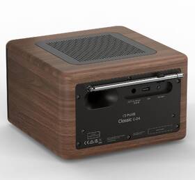 Rádioprijímač DAB+/CD Pure Classic C-D4 čierny/hnedý

 obrázok produktu 3 z 7