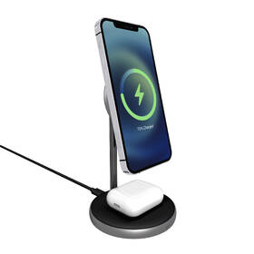 Bezdrôtová nabíjačka Epico 2v1 s MagSafe 15W čierna

 obrázok produktu 3 z 9
