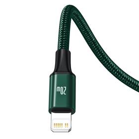 Kábel Baseus Rapid Series 3v1 USB-C (Micro USB/Lightning/USB-C) PD 20W 1,5m zelený

 obrázok produktu 2 z 10