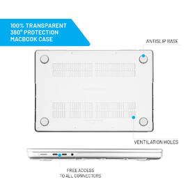 Kryt FIXED Pure pre Apple MacBook Air 13,6“ (2022) priehľadné

 obrázok produktu 6 z 9