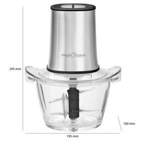 Sekáčik potravín Profi Cook MZ 1150 2v1 nerez

 obrázok produktu 1 z 3