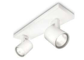 Bodové svietidlo Philips Runner, 2xGU10 biele

 obrázok produktu 1 z 2