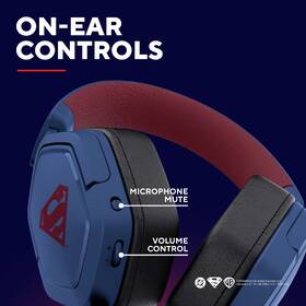 Headset Trust GXT 492SM CARUS Superman modrý

 obrázok produktu 8 z 9
