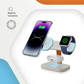 Bezdrôtová nabíjačka Canyon HEXAGON WCS-310 3in1 sivá/oranžová

 obrázok produktu 8 z 10