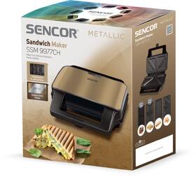 Sendvičovač Sencor SSM 9977CH 

 obrázok produktu 16 z 17