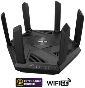Router Asus RT-AXE7800 čierny

 obrázok produktu 3 z 8