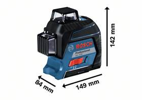 Krížový laser Bosch Professional GLL 3-80 

 obrázok produktu 2 z 8