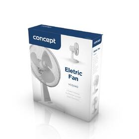 Ventilátor stolový Concept VS5040 biely

 obrázok produktu 8 z 9