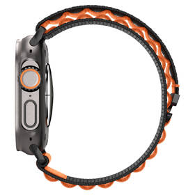 Remienok Spigen Fabric na Apple Watch 49/46/45/44mm čierny/oranžový

 obrázok produktu 8 z 15