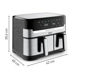 Fritéza teplovzdušná Tefal EY905D10 Dual Easy Fry & Grill 5,2 l + 3,1 l 

 obrázok produktu 10 z 10