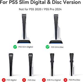 Dokovacia stanica KIWI design D3 Cooling Station for PS5 Slim čierna/biela

 obrázok produktu 1 z 7