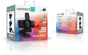 Webkamera Connect IT WebYouSee Full HD čierna

 obrázok produktu 8 z 8