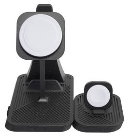 Bezdrôtová nabíjačka ZENS 4-in-1 MFI+MFM Modular charging station čierna

 obrázok produktu 1 z 4