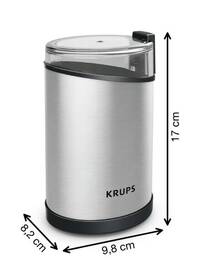 Mlynček na kávu Krups GX204D10 Fast-Touch 

 obrázok produktu 3 z 10
