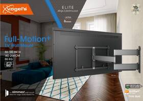 Držiak na TV Vogel’s ELITE TVM 5845 pre uhlopriečky 55" až 100", nosnosť 55 kg čierny

 obrázok produktu 11 z 12
