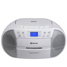 Rádiomagnetofón s DAB+/CD Denver TDC-280 biely

 obrázok produktu 6 z 9