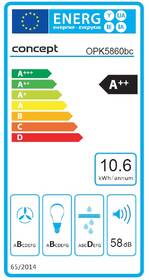 Odsávač pár Concept OPK5860bc 

 obrázok produktu 1 z 14