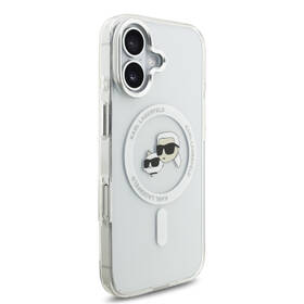 Kryt na mobil Karl Lagerfeld IML K&CH Heads Metal Frame MagSafe na Apple iPhone 17 priehľadný

 obrázok produktu 2 z 7