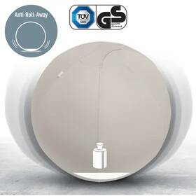 Sedacia lopta Leitz Ergo Anti-Roll Light Grey, 55cm sivý

 obrázok produktu 2 z 10