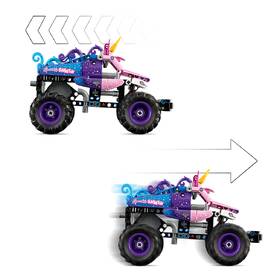 Stavebnica LEGO® Technic 42220 Monster Jam™ Sparkle Smash™ s natahovacím motorem 

 obrázok produktu 2 z 8