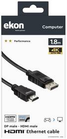 Kábel Ekon HDMI-DISPLAY PORT 

 obrázok produktu 2 z 2