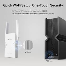 Wi-Fi extender TP-Link RE235BE, Wi-Fi 7 BE3600 biely

 obrázok produktu 7 z 9