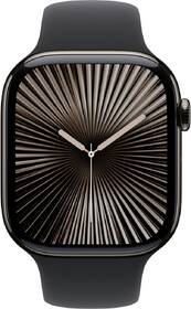 Inteligentné hodinky Apple GPS + Cellular 42mm bridlicovo sivý titán - čierny športový remienok - M/L 

 obrázok produktu 1 z 8