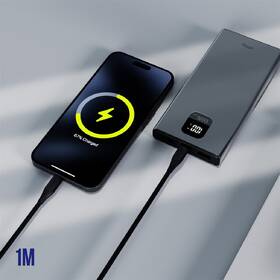 Kábel Allity AUC-02, 60W, USB-C/USB-C, 1m čierny

 obrázok produktu 5 z 5