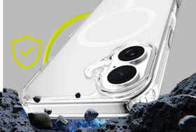 Kryt na mobil Mobile Origin Hybrid MagSafe na Apple iPhone 16 priehľadný

 obrázok produktu 6 z 9