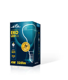 LED žiarovka ETA EKO LEDka reflektor 4W, E14, neutrálna biela 

 obrázok produktu 3 z 3
