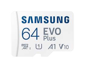 Pamäťová karta Samsung 64GB UHS-I U1 (130R)/30W + SD adaptér 

 obrázok produktu 1 z 4