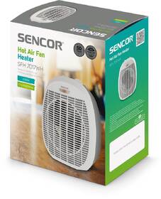 Teplovzdušný ventilátor Sencor SFH 7017WH 

 obrázok produktu 2 z 3