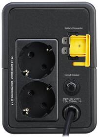Záložný zdroj APC Easy UPS 700VA, 230V, AVR, Schuko zásuvky 

 obrázok produktu 3 z 5