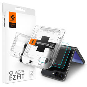 Tvrdené sklo Spigen tR EZ Fit na Samsung Galaxy Z Flip6/7 FE (2 ks) priehľadné

 obrázok produktu 12 z 12