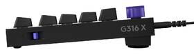Klávesnica Logitech G316 X 75 - US INT'L layout čierna

 obrázok produktu 4 z 9