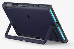 Puzdro Spigen Nano Pop Blueberry Navy  - Nintendo Switch 2 modré/oranžové

 obrázok produktu 5 z 19