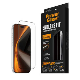 Tvrdené sklo PanzerGlass Endless na Apple iPhone 17 Pro / 18 Pro s aplikátorem 

 obrázok produktu 3 z 5