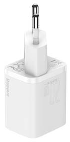 Nabíjačka do siete Baseus Super Si USB-C, 20 W, QC 3.0 biela

 obrázok produktu 2 z 9