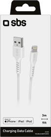 Kábel SBS USB/LGHT 3 WHT 

 obrázok produktu 1 z 1