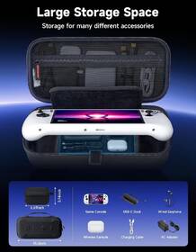 Puzdro JSAUX MegaCarry Case - Lenovo Legion Go / Go S / Go 2 čierne

 obrázok produktu 3 z 6