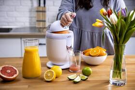 Lis na citrusy Lauben Electric Citrus Juicer 110WT biely

 obrázok produktu 14 z 16