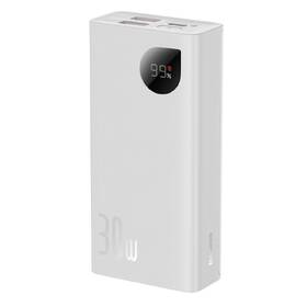 Powerbank Baseus Adaman2 10000 mAh, 30W, 2xUSB/USB-C biely

 obrázok produktu 1 z 6
