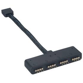 Rozbočovač AKASA RGB LED splitter cable 10cm čierny

 obrázok produktu 1 z 2